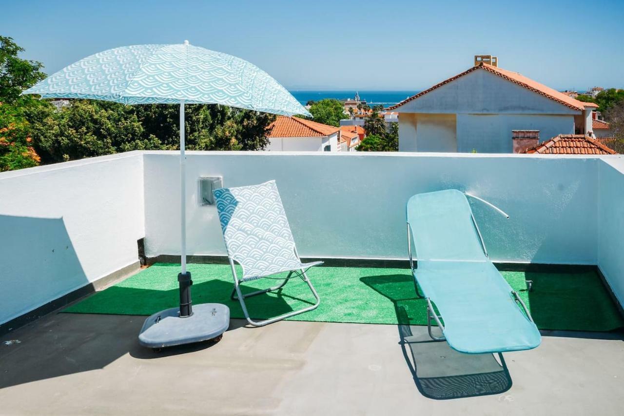 Amazing Seaview With Terrace - 5Min From The Beach Διαμέρισμα Κασκαΐς Εξωτερικό φωτογραφία