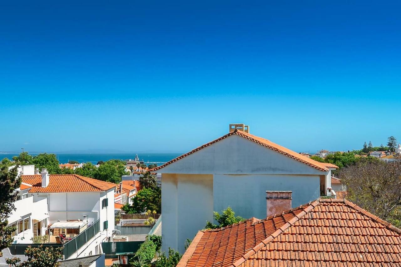 Amazing Seaview With Terrace - 5Min From The Beach Διαμέρισμα Κασκαΐς Εξωτερικό φωτογραφία